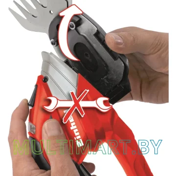Кусторез + ножницы Einhell GE-CG 12 Li WT (с АКБ) картинка 2